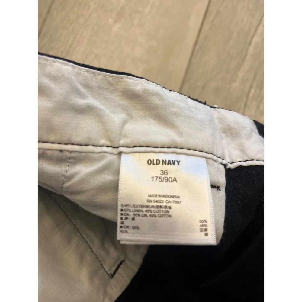 Old Navy Mens Cargo Shorts Size 36 Chino Cotton Blend Multiple Colors‎